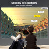 Mini Projector |2500 Lumens/Screen Size upto 100 inch|Native Res 800x480P| Home Theater Portable Projectors