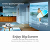 Mini WiFi Projector |1500 Lumens/Screen Size upto 100inch|Native Res 800x480P|Wireless Screen Mirroring Home Theater Video Projectors