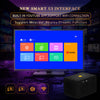 WiFi Portable Projector 150 ANSI Lumens Portable Outdoor Movie Projector with 200
