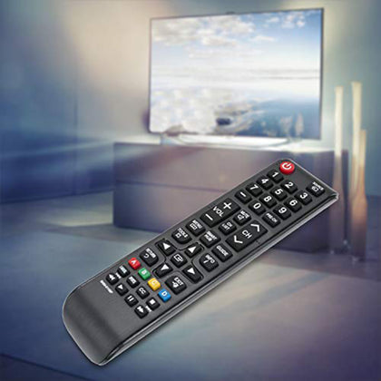 Universal Remote Control Compatible with Samsung TV, Replacement Remote LED LCD Plasma 3D Smart TVs BN59-01199F - Black