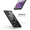 Samsung S20 Plus Ringke Fusion X Case Camo Black
