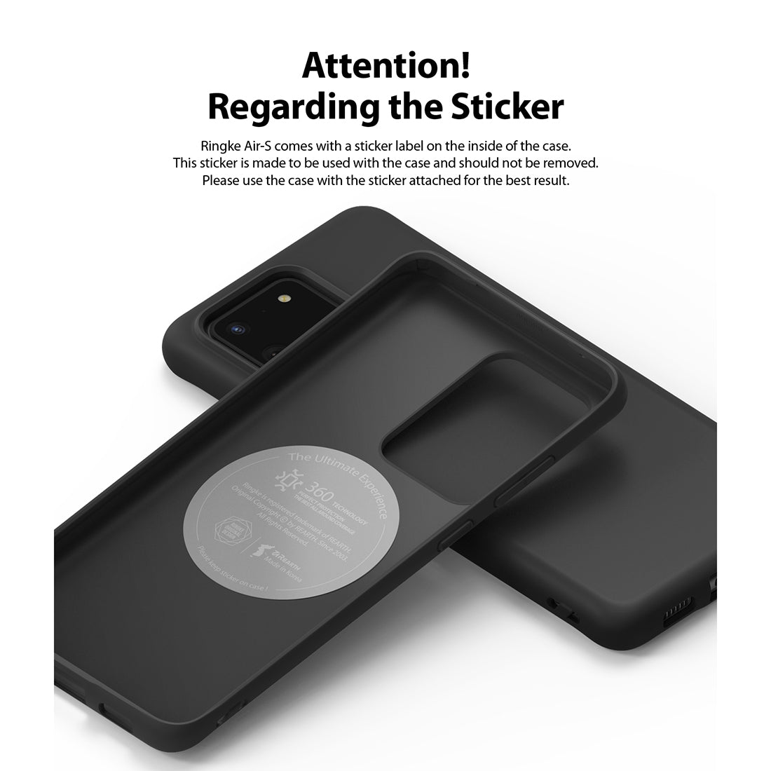 Samsung S20 Ultra Ringke Air Series Case Black