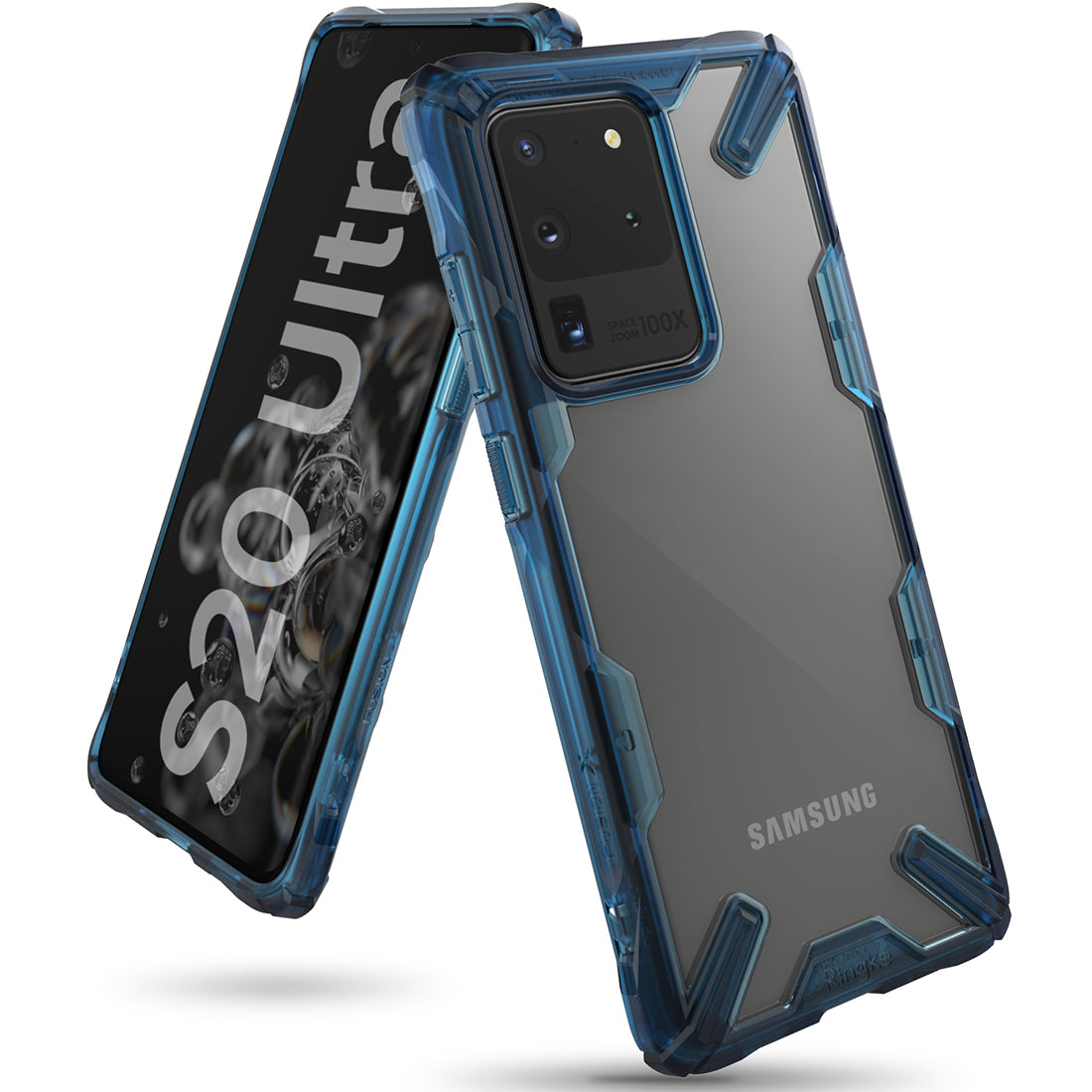 Samsung S20 Ultra Ringke Fusion X Case Blue