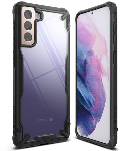 Samsung S21 Plus Ringke Fusion X Case Black