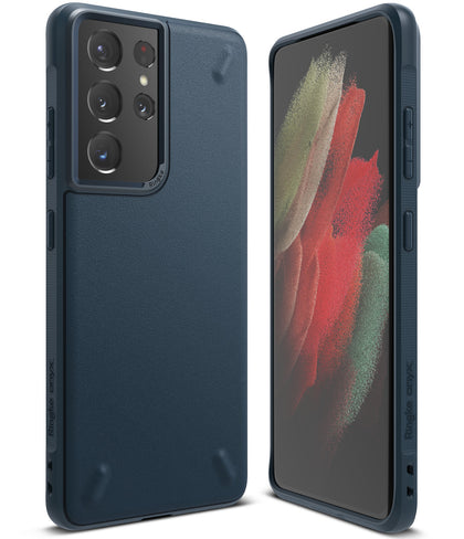Samsung Galaxy S21 Ultra Case Cover| Onyx Series| Dark Blue
