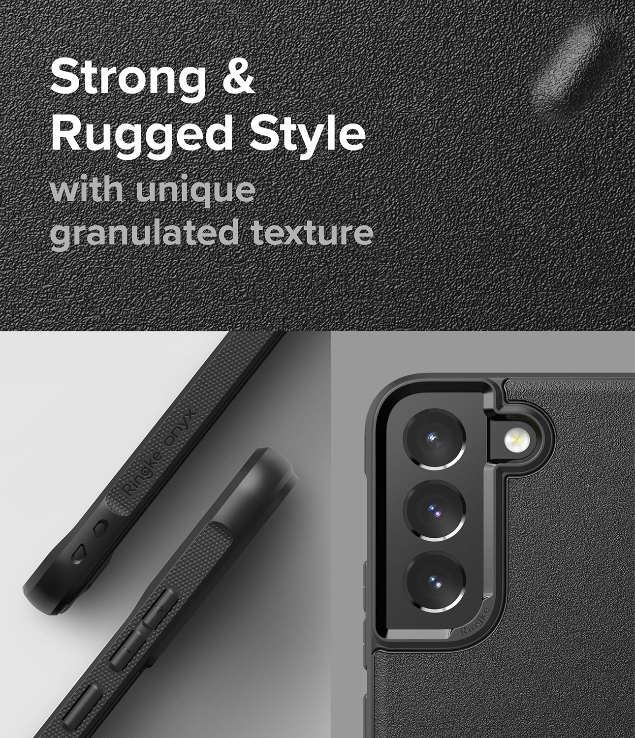 Samsung Galaxy S22 Plus Case Cover| Onyx Series| Dark Gray