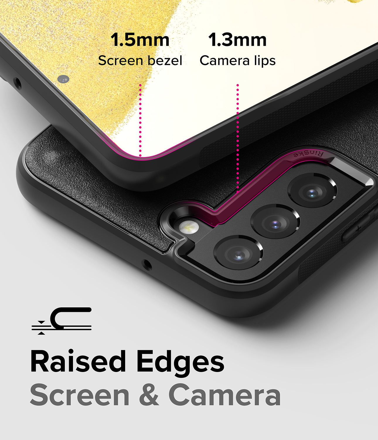 Samsung Galaxy S22 Plus Case Cover| Onyx Series| Dark Gray