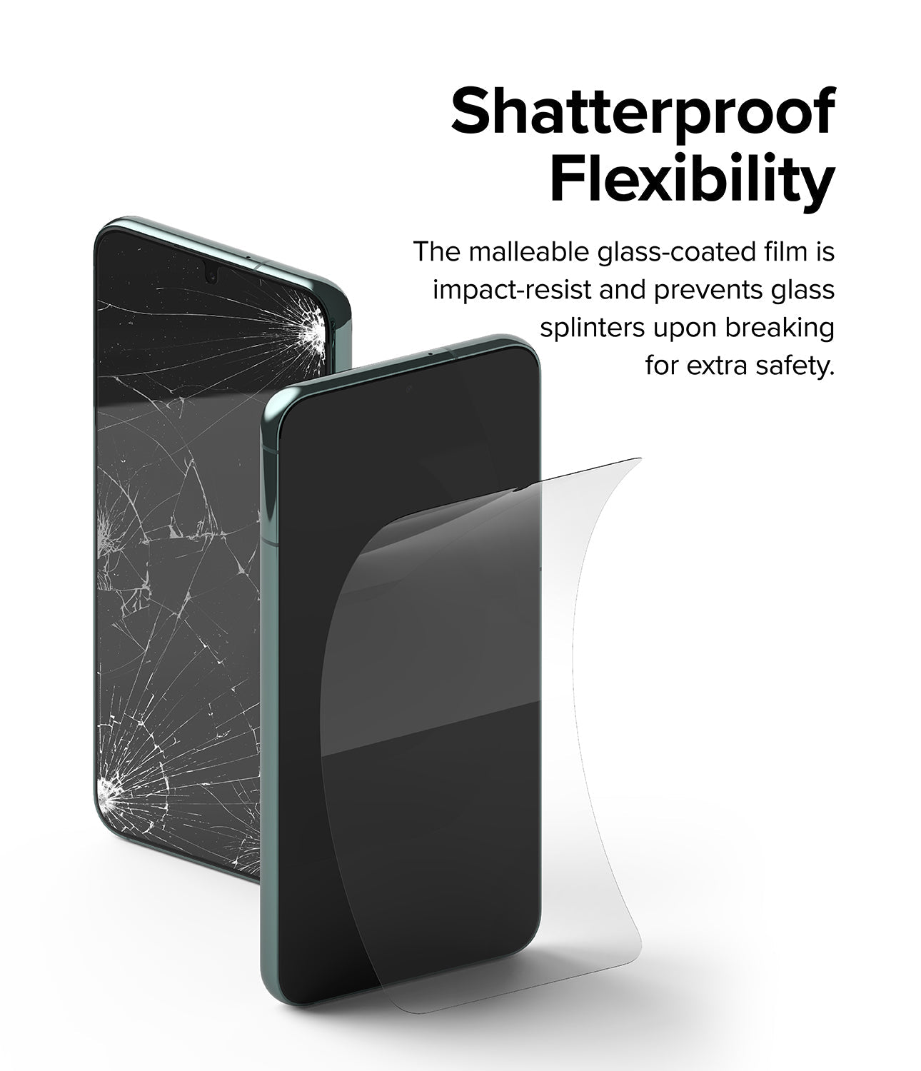 Samsung Galaxy S22 Plus Screen Protector| Glass Coated Film| Clear