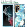 Marble Bundle for Samsung Galaxy S22 5G Ultra Case + Galaxy Buds Case |Pink