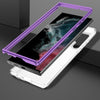 Samsung Galaxy S22 Ultra 5G Max| Marble Shockproof Bumper Stylish Slim Phone Cases |Purple Marble