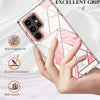 Marble Bundle for Samsung Galaxy S22 5G Ultra Case + Galaxy Buds Case |Pink