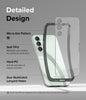 Ringke - Samsung Galaxy S23 FE Case Cover | Fusion Series | Smoke Black