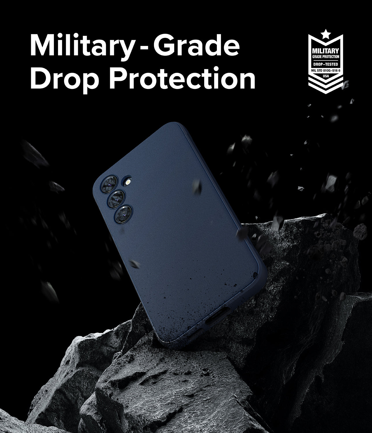 Ringke - Samsung Galaxy S23 FE Case Cover | Onyx Series | Navy