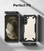 Samsung Galaxy S23 Plus Case Cover | Fusion-X Series | Camo black