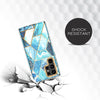 Samsung Galaxy S23 Ultra 5G | Marble Shockproof Bumper Stylish Slim Phone Cases | Blue Marble