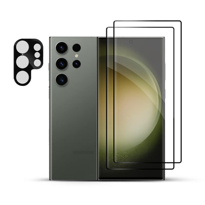 Samsung Galaxy S23 Ultra Screen Protector With Lens Protector | Tempered Glass |2 Pack