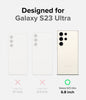 Samsung Galaxy S23 Ultra  Case Cover | Fusion-X Series | Camo black