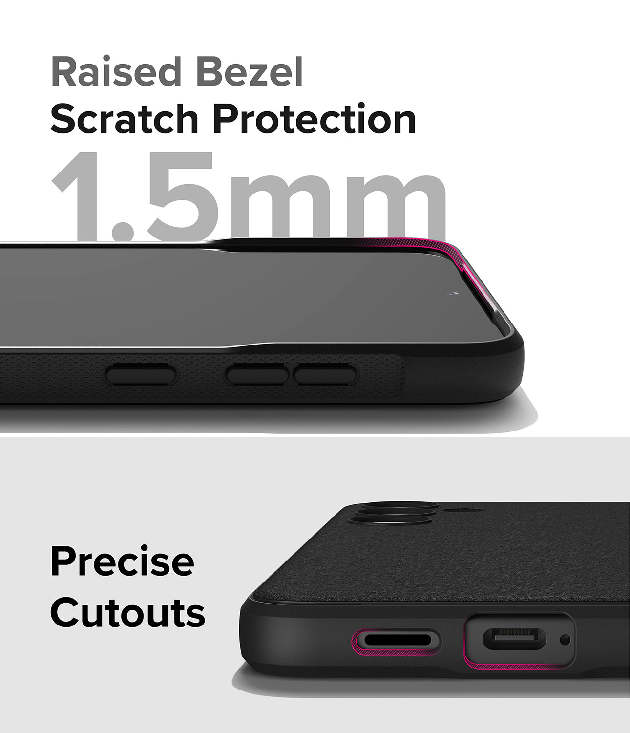 Samsung Galaxy S24 Case Cover | Onyx Series |Black