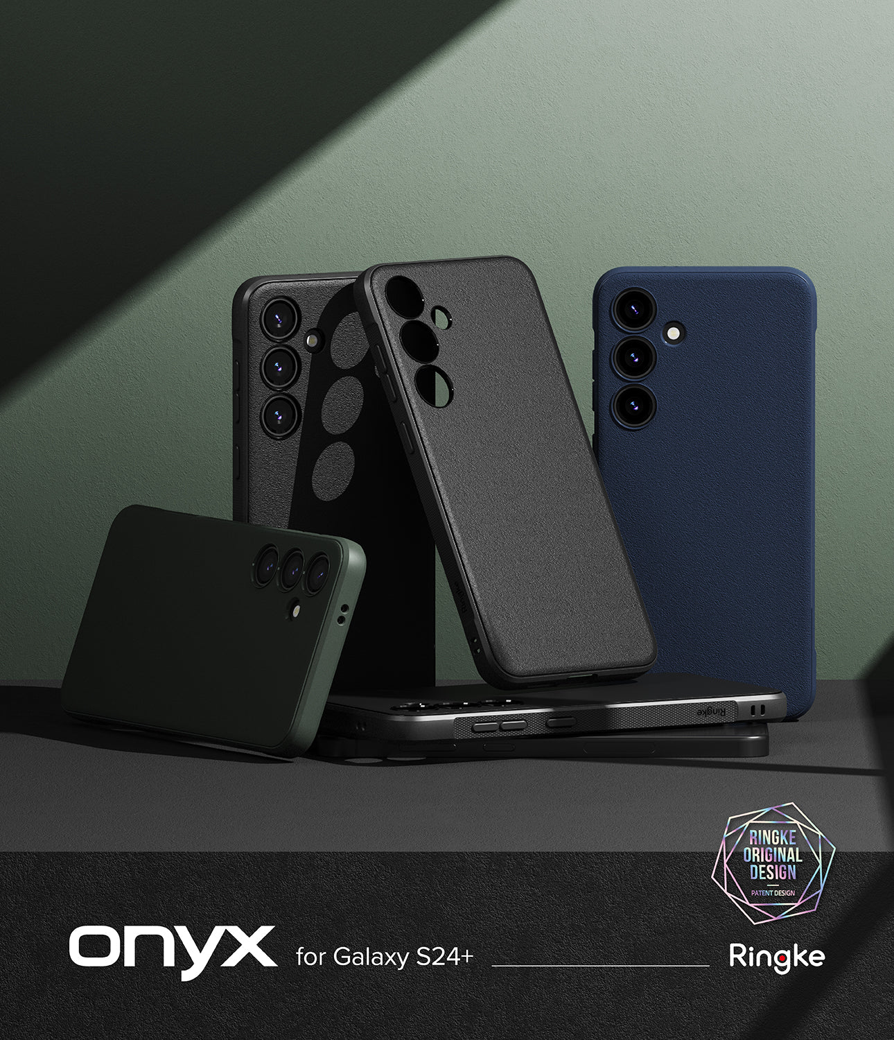Samsung Galaxy S24 Plus Case Cover | Onyx Series |Black