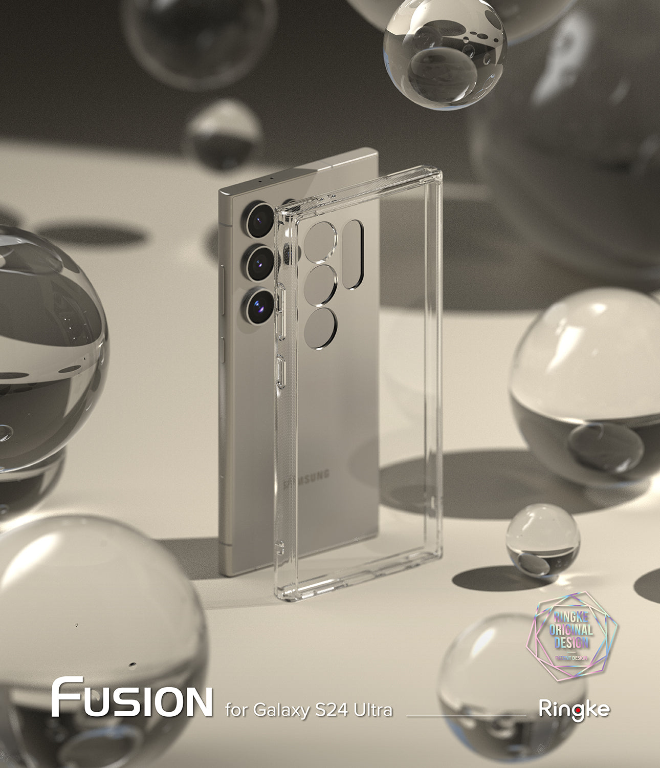 Samsung Galaxy S24 Ultra Case Cover | Fusion Series |Clear