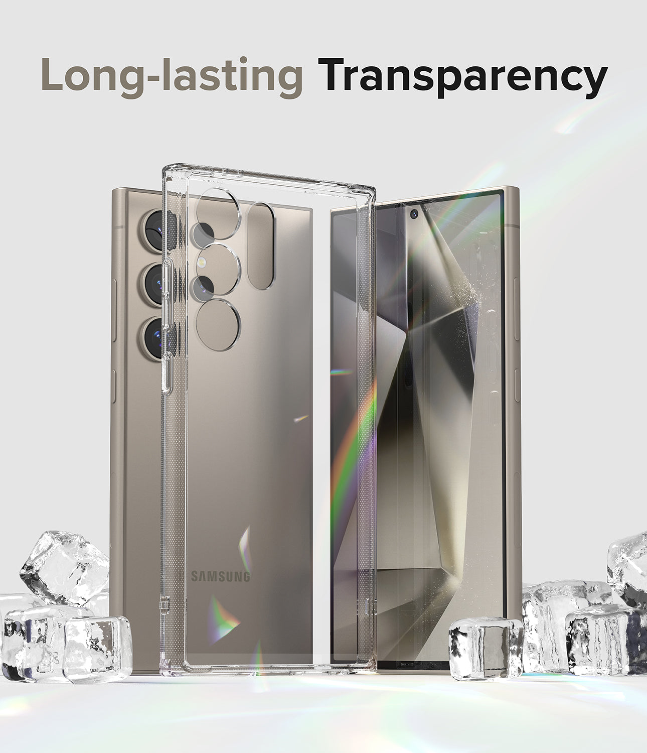 Samsung Galaxy S24 Ultra Case Cover | Fusion Series |Clear