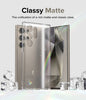 Samsung Galaxy S24 Ultra Case Cover | Fusion Series |Matte Clear