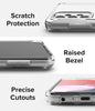 Samsung Galaxy A13 4G Case Cover| Fusion Series| Clear