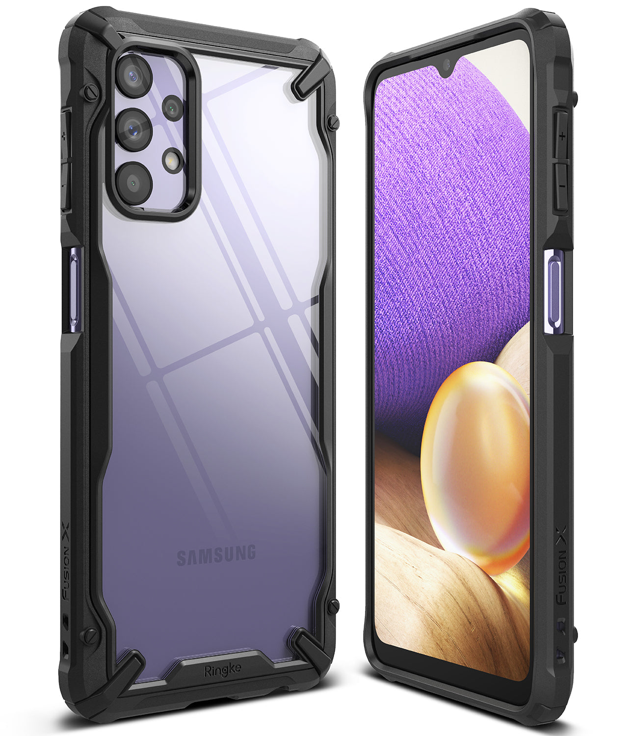 Samsung A32S 5G Ringke Fusion X Case Black