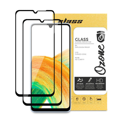 Samsung Galaxy A33 5G Screen Protector | Tempered Glass | 2 Pack - Black