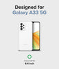 Samsung Galaxy A33 5G Case Cover| Fusion Series| Clear