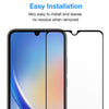 Pack Of 2 for Samsung Galaxy A34 5G Screen Protector | Tempered Glass Screen Protector - Black