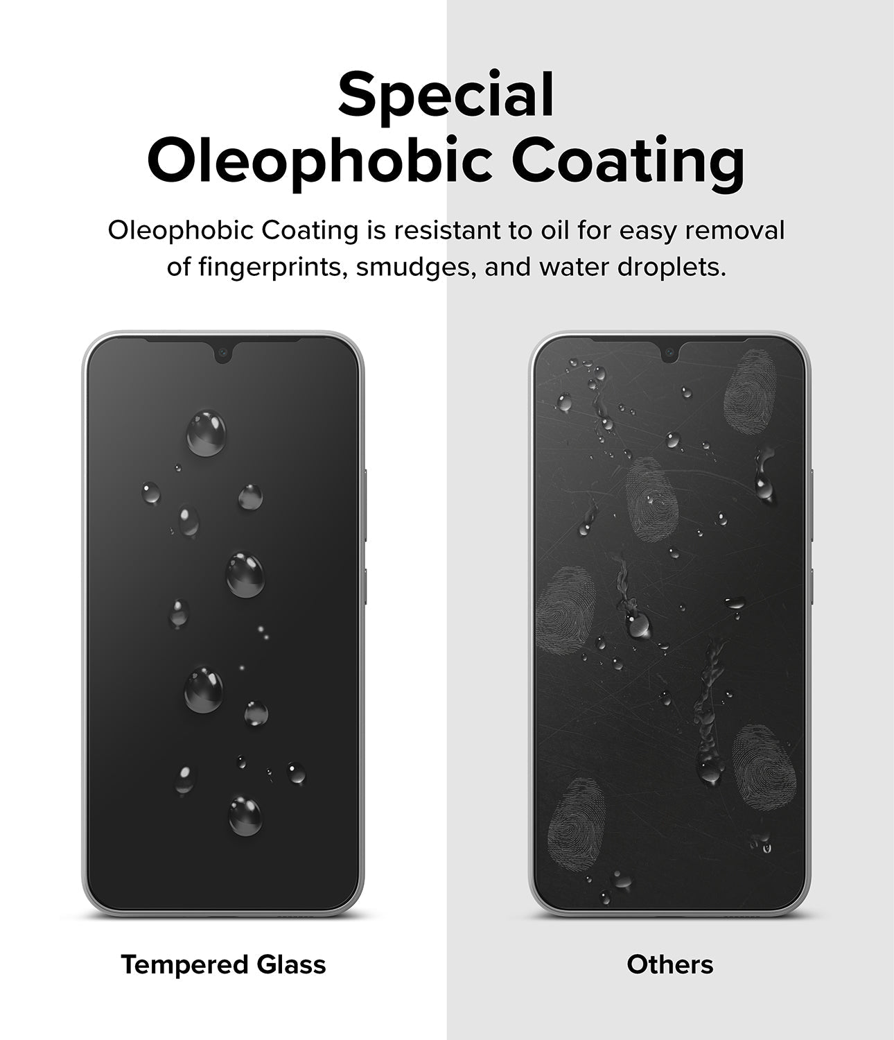Samsung Galaxy A34 Screen Protector | Full Cover Tempered Glass Protector | Pack Of 2