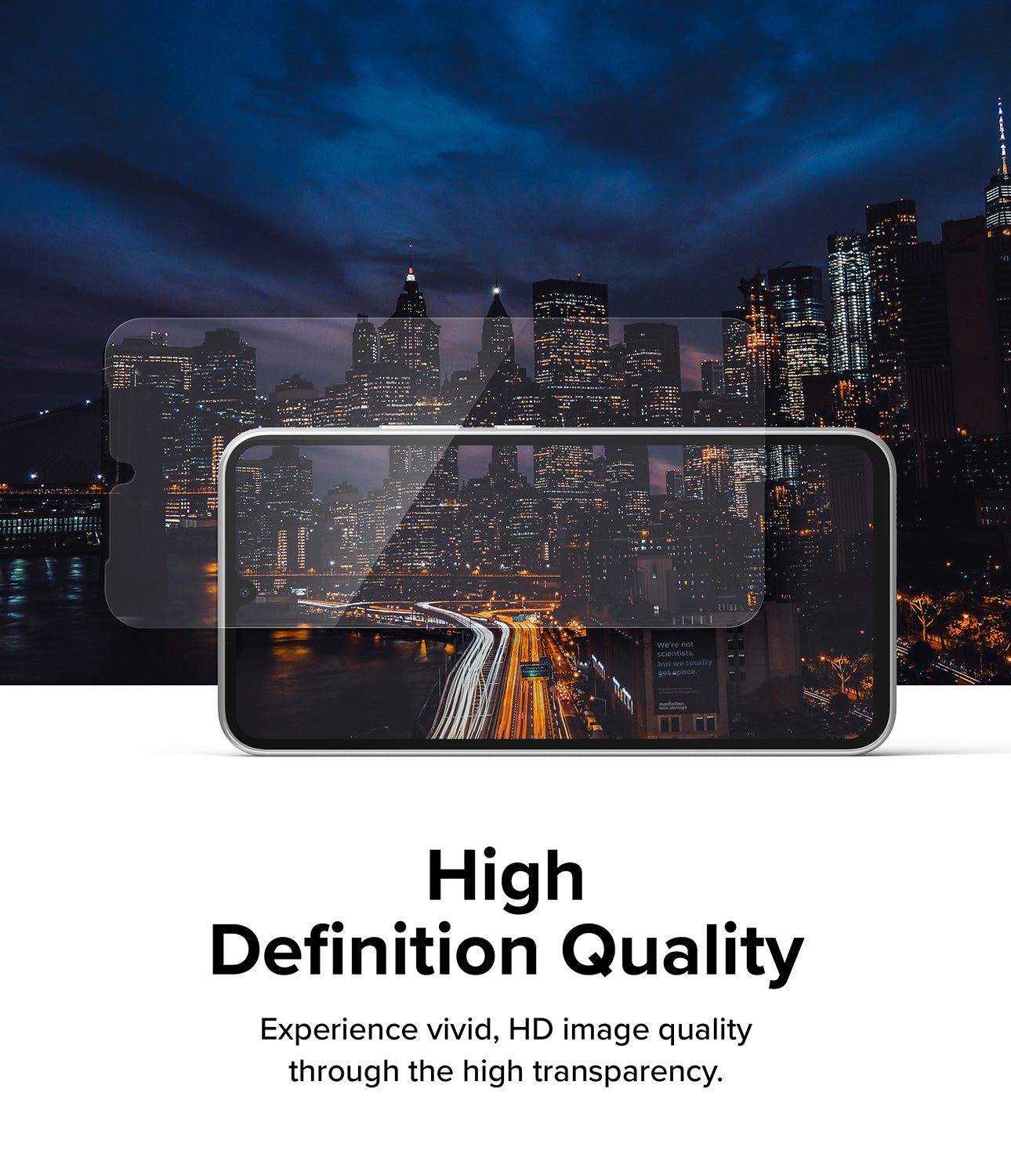 Samsung Galaxy A34 Screen Protector | Full Cover Tempered Glass Protector | Pack Of 2
