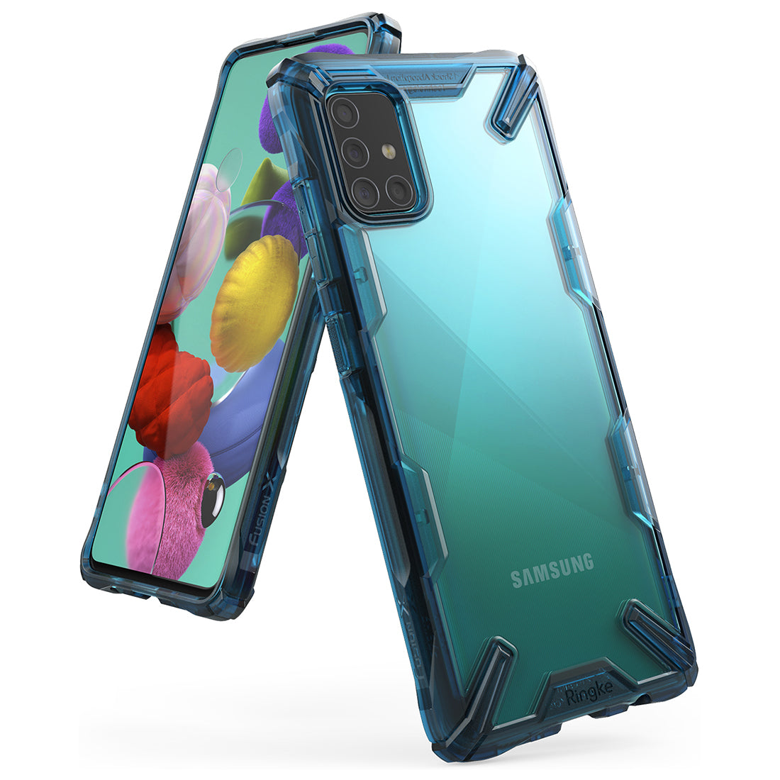 Samsung A51 Ringke Fusion X Case Blue