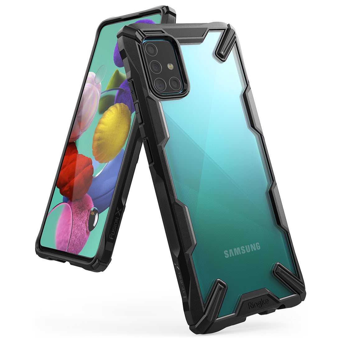 Samsung A51 Ringke Fusion X Case Black