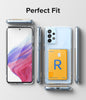 Samsung Galaxy A53 5G Case Cover| Fusion Card Series| Clear