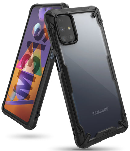 Samsung M31S Ringke Fusion X Case Black