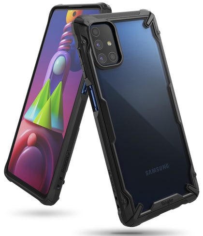 Samsung M51 Ringke Fusion X Case Black