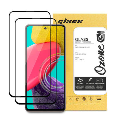 Samsung Galaxy M53 5G Screen Protector | Tempered Glass | 2 Pack - Black