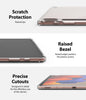Samsung Galaxy Tab S8 Plus / S7Plus Case Cover| Fusion Series| Smoke Black
