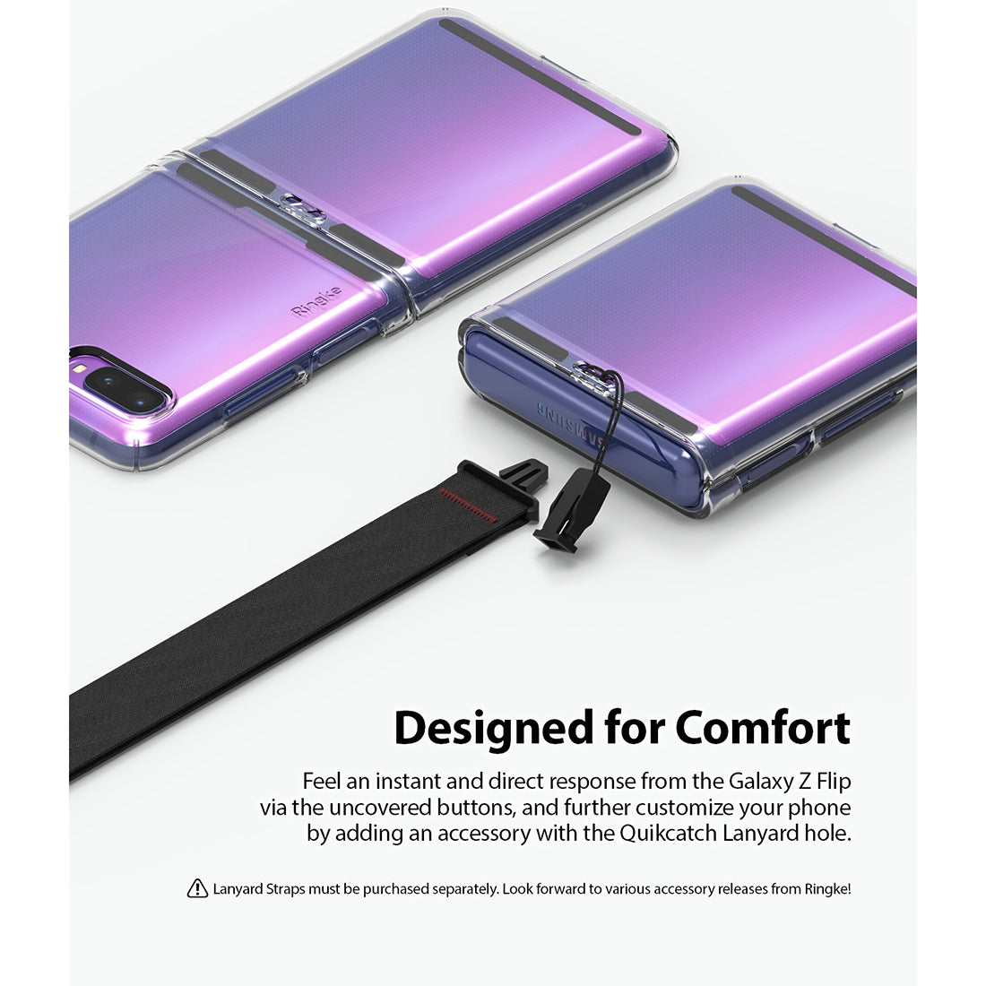 Samsung Z Fold Ringke Slim Case Clear