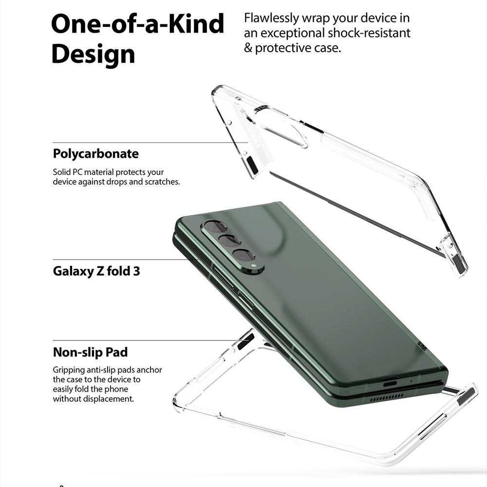 Samsung Galaxy Z Fold 3 Case Cover| Slim Series| Clear