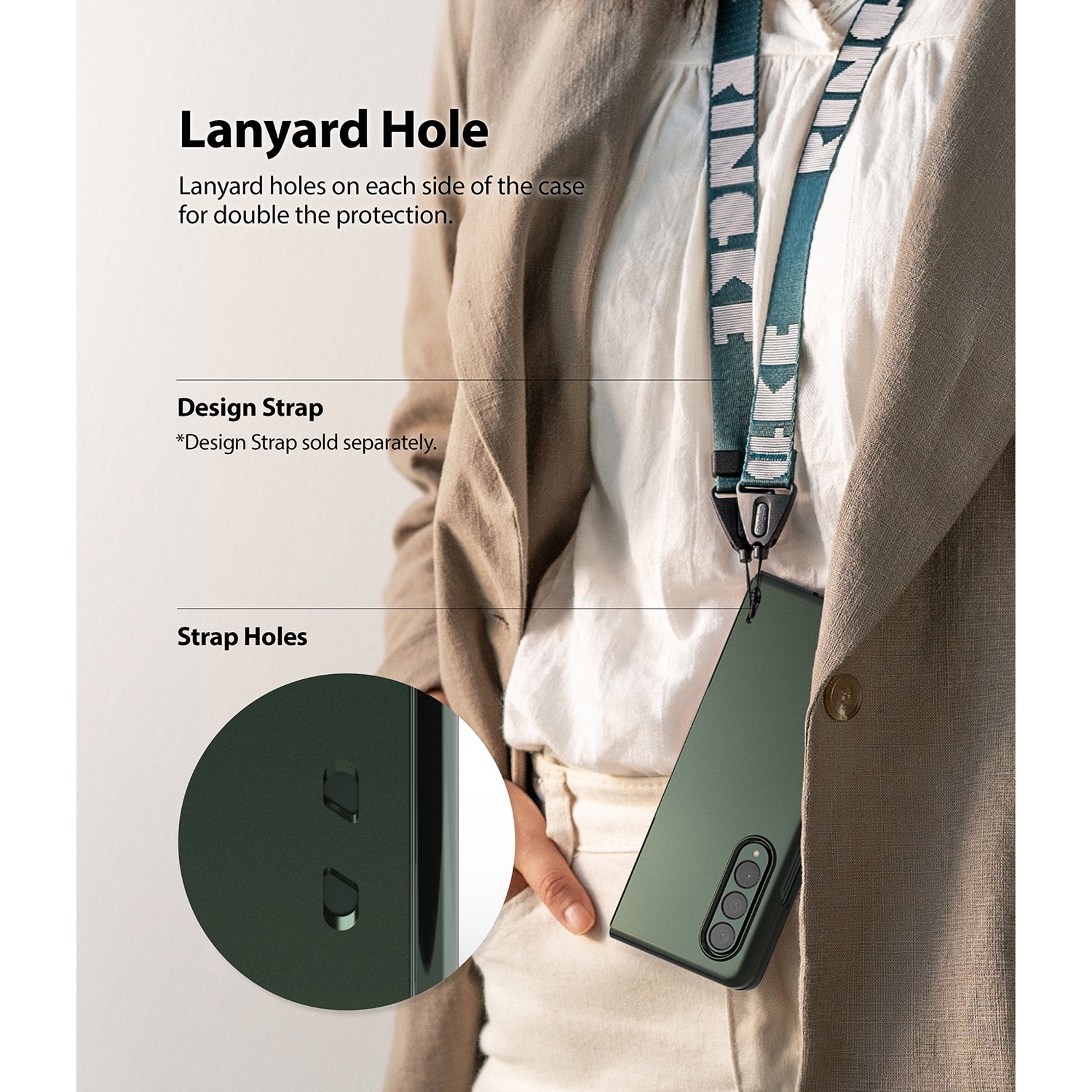 Samsung Galaxy Z Fold 3 Case Cover| Slim Series| Deep Green
