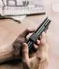 Samsung Galaxy Z Fold 4 Case Cover | Folio Signature EZ Strap Plus  Series | Navy