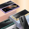 Samsung Galaxy Z Fold 5 Case Cover | Slim Hard Electroplated Edge Cover  | Gold