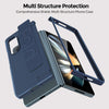 Samsung Galaxy Z Fold 5 Case Cover | Slim PC Cover With Elastic Hand Strap | Clear