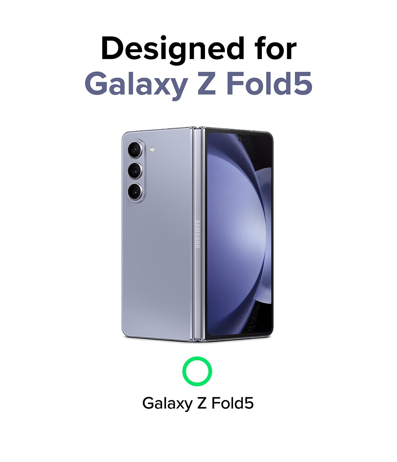Samsung Galaxy Z Flip 5 Case Cover | Slim Series | Matte Clear