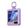 Samsung Galaxy Z Flip 5 Case Cover | Hard PC Phone Case with Ring Holder  | Lavendar