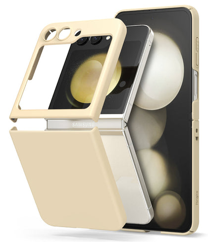 Samsung Galaxy Z Flip 5 Case Cover | Slim Series | Vanilla