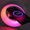 Wireless Charger Atmosphere Lamp | G Shape Light Up Wireless Speaker|Portable LED Bluetooth Speaker|White